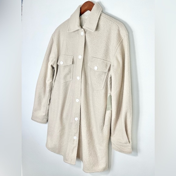 Jillian Harris × Jackson Rowe The Scholar Teddy Shacket Size Large - Picture 3 of 15